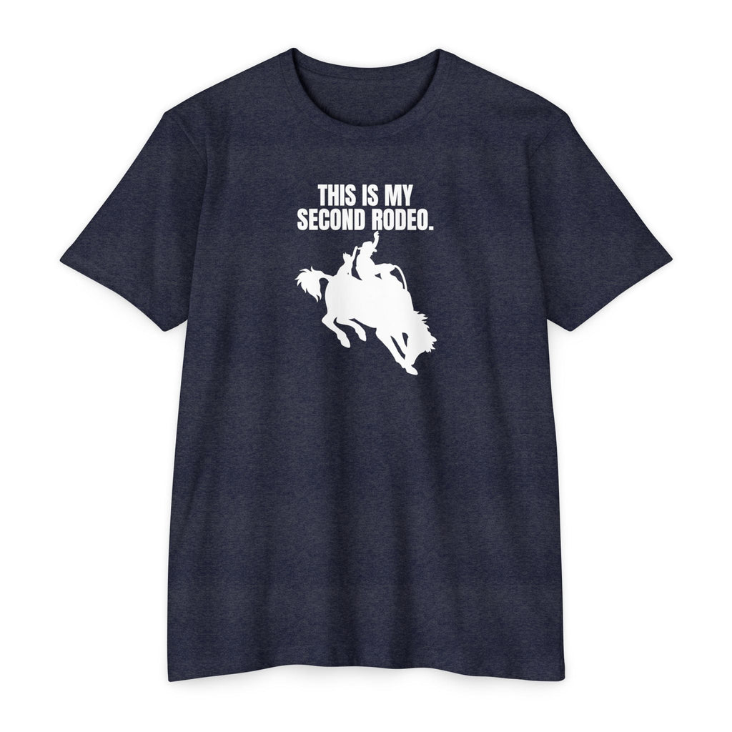 Second Rodeo Unisex CVC Jersey T - shirt - T - Shirt - Epileptic Al’s Shop