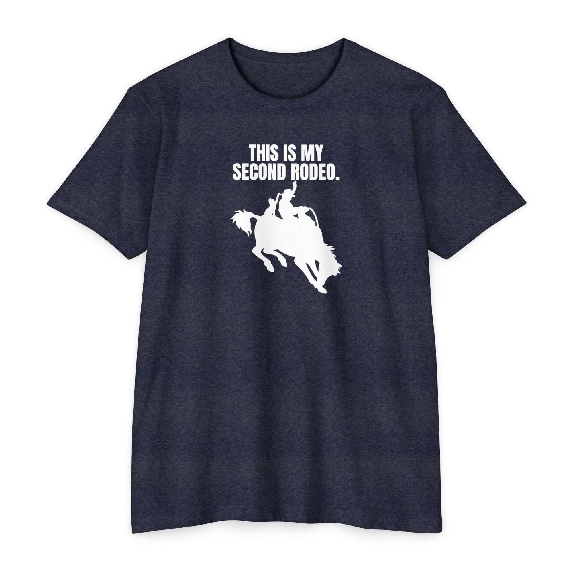 Second Rodeo Unisex CVC Jersey T - shirt - T - Shirt - Epileptic Al’s Shop