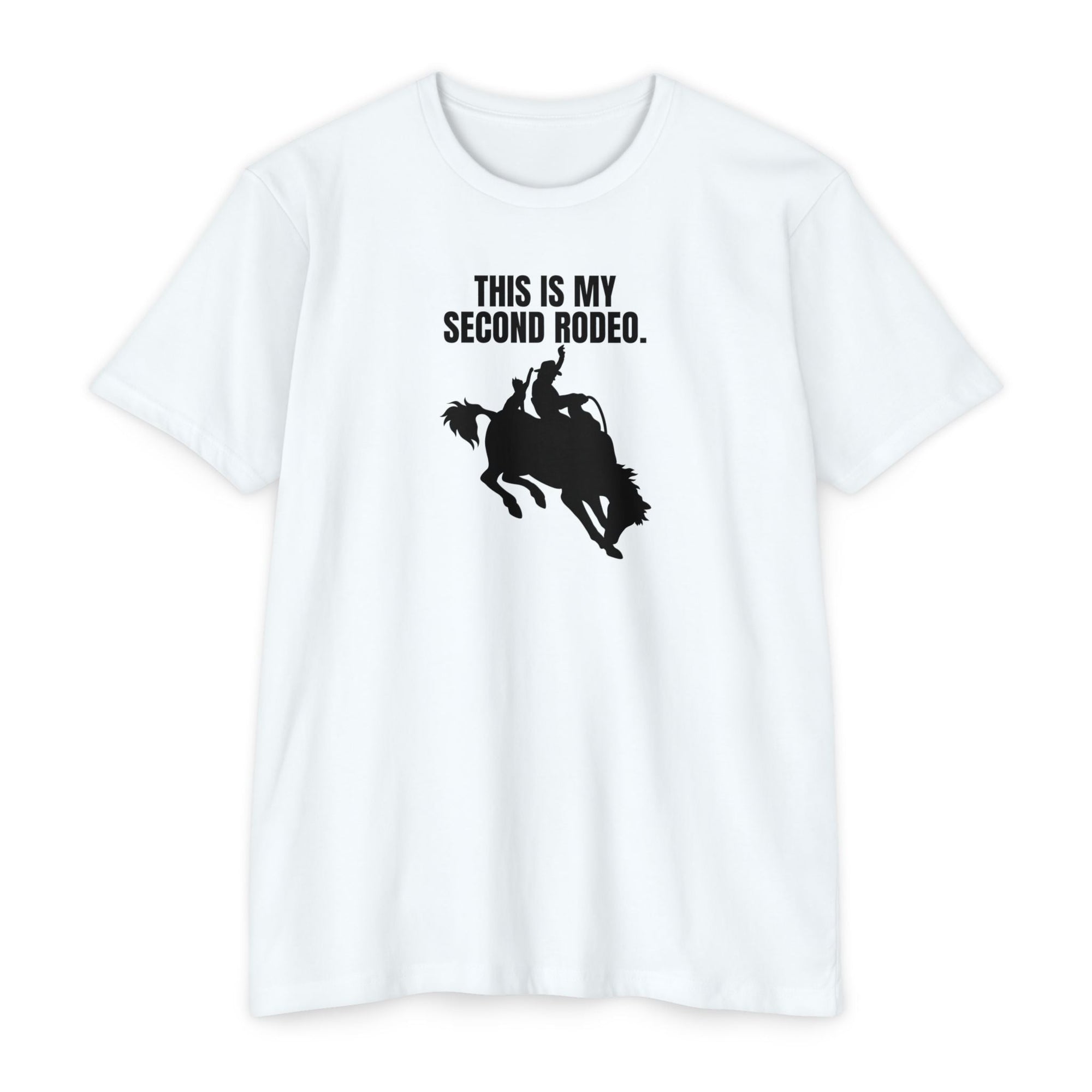 Second Rodeo Unisex CVC Jersey T - shirt - T - Shirt - Epileptic Al’s Shop