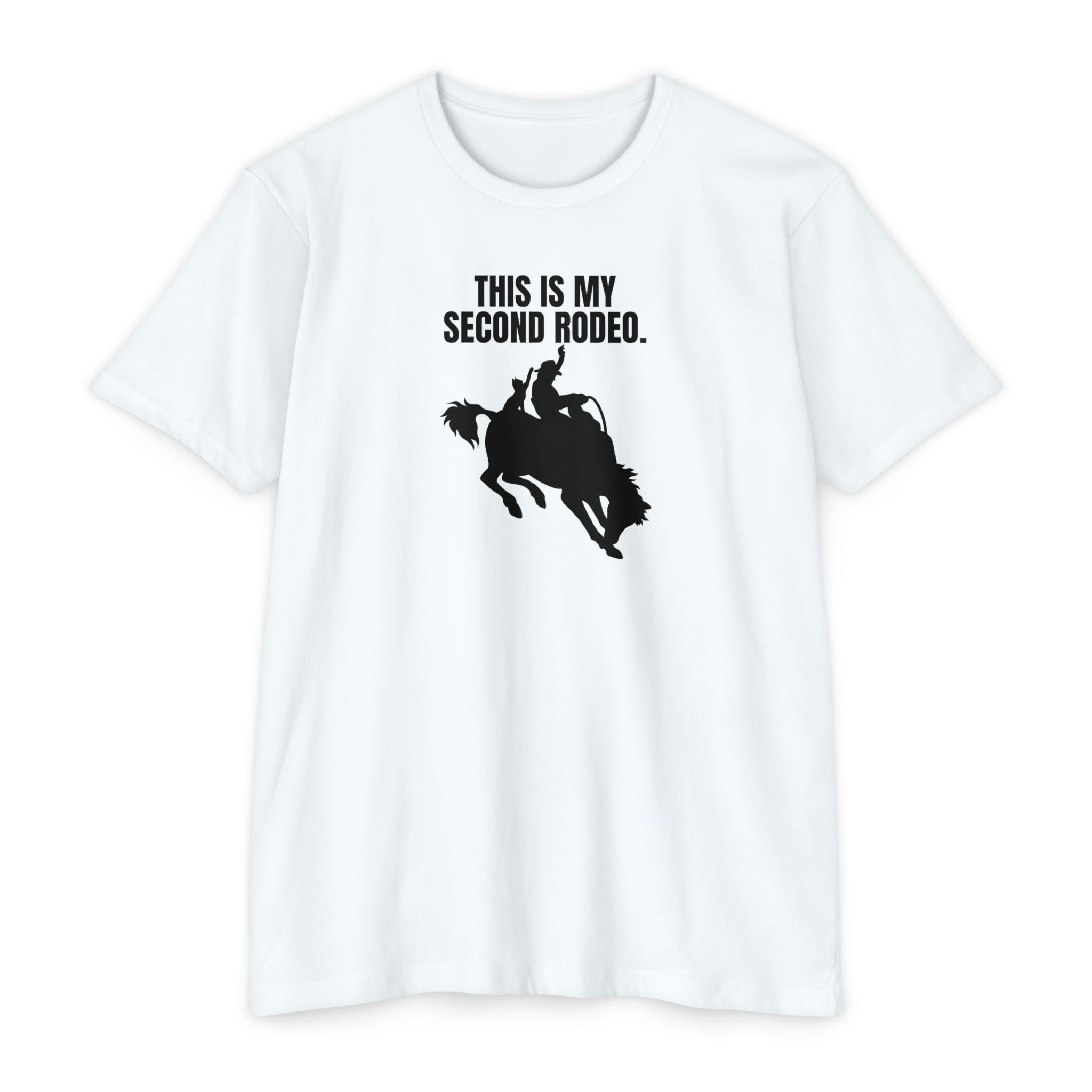 Second Rodeo Unisex CVC Jersey T - shirt - T - Shirt - Epileptic Al’s Shop