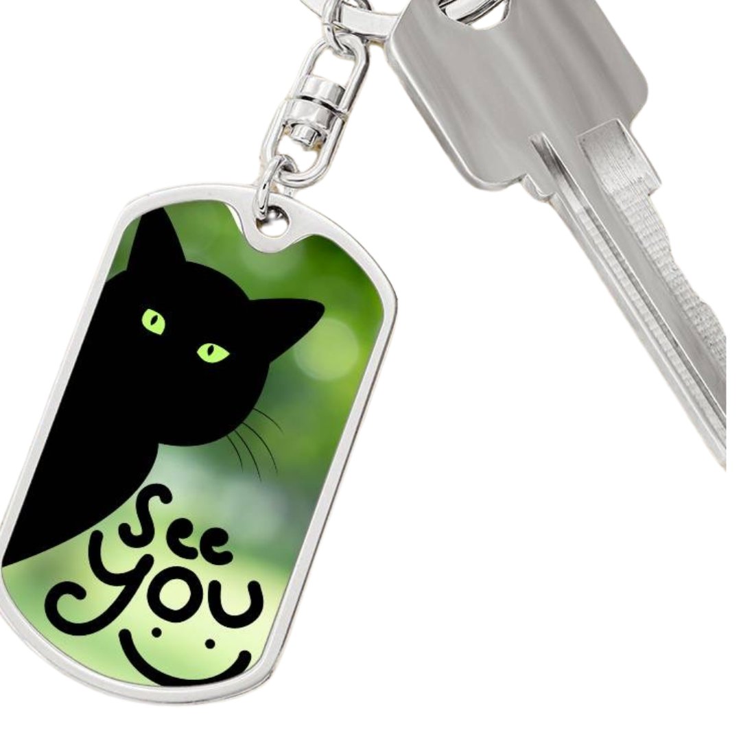 See You Keychain - Jewelry - Epileptic Al’s Shop