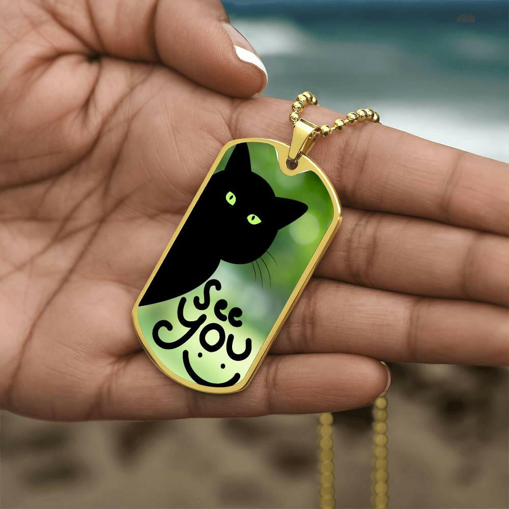 See You Necklace - Jewelry - Epileptic Al’s Shop