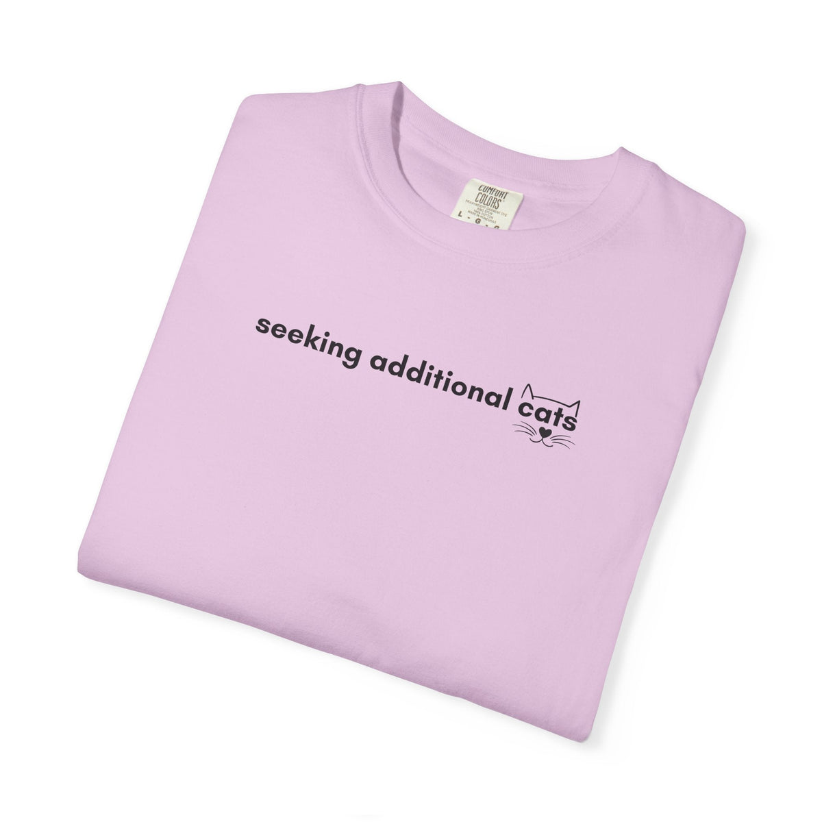 Seeking Additional Cats T-Shirt | Cat Lover Minimal Tee - Clothing, Unisex, T-Shirts - EpiAl's Shop