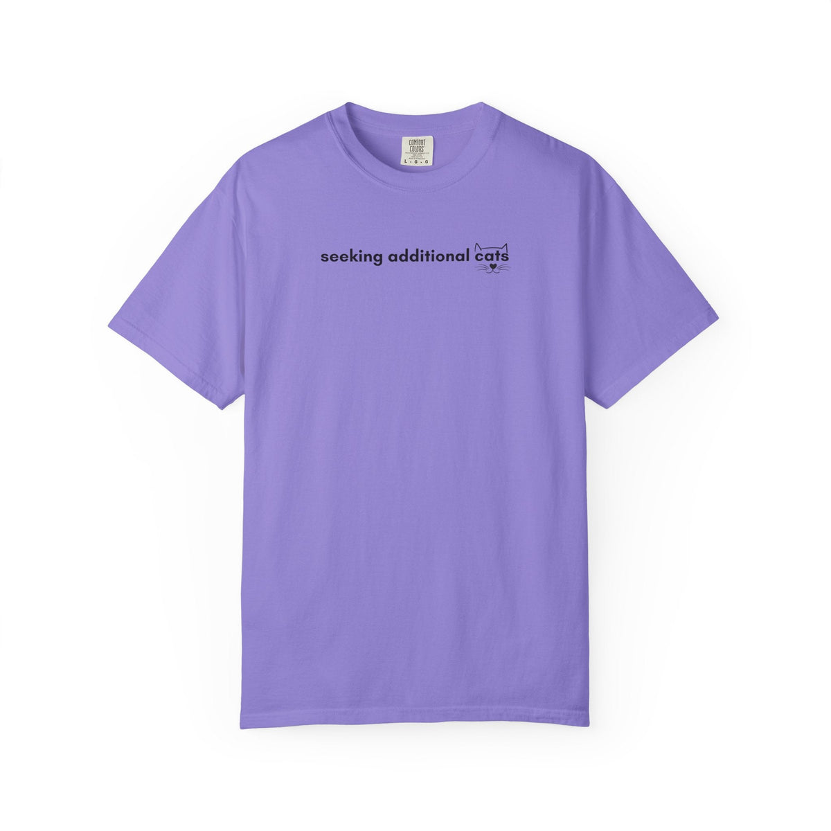 Seeking Additional Cats T-Shirt | Cat Lover Minimal Tee - Clothing, Unisex, T-Shirts - EpiAl's Shop