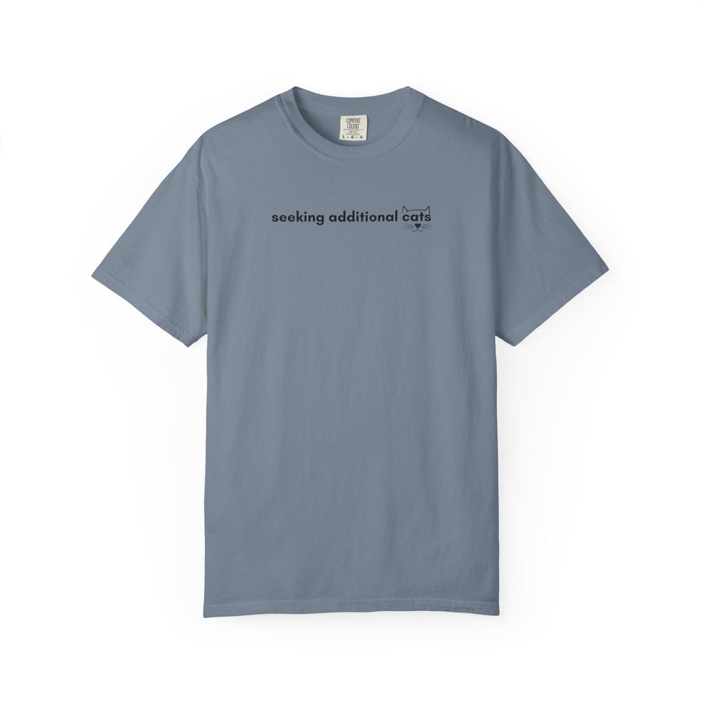 Seeking Additional Cats T-Shirt | Cat Lover Minimal Tee - Clothing, Unisex, T-Shirts - EpiAl's Shop