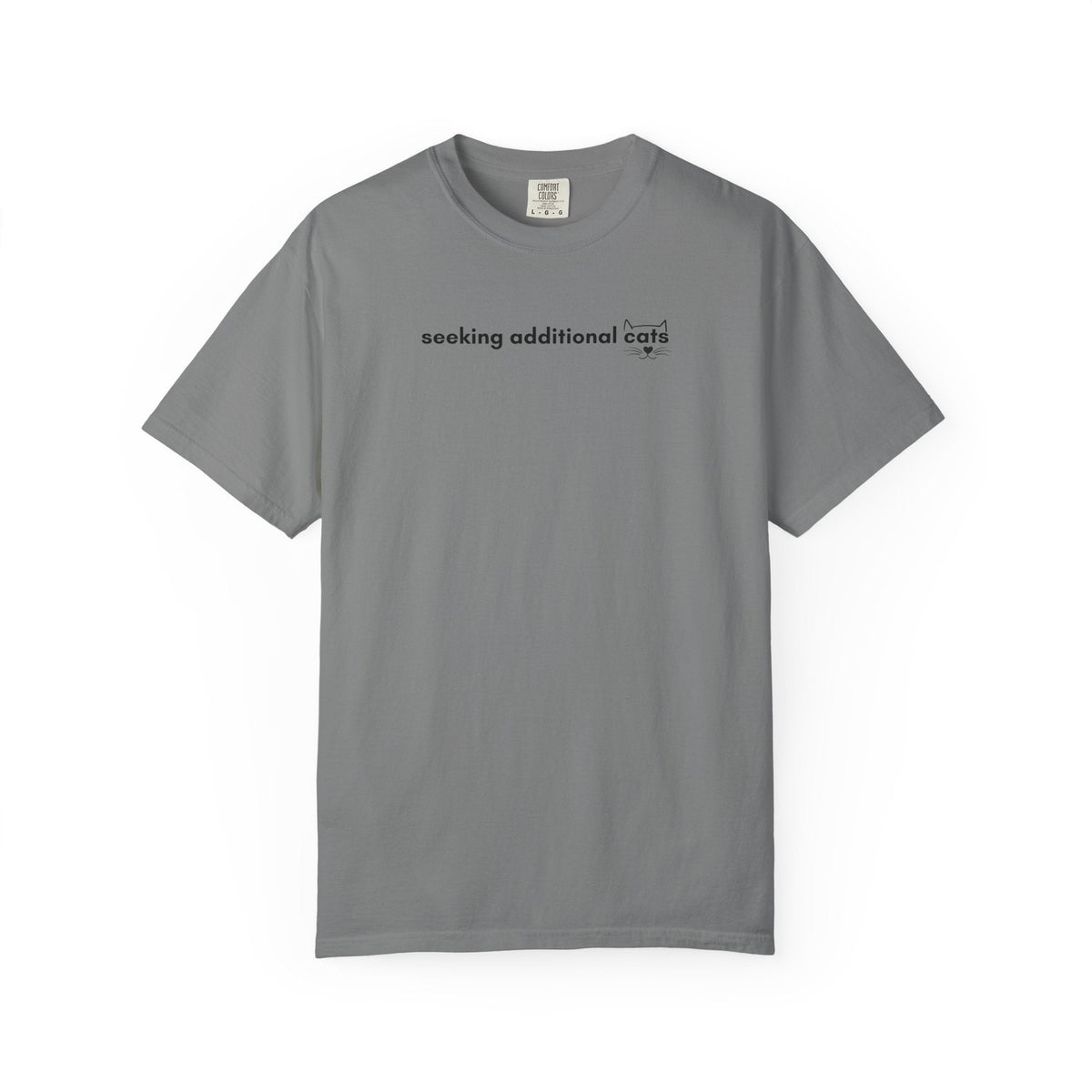 Seeking Additional Cats T-Shirt | Cat Lover Minimal Tee - Clothing, Unisex, T-Shirts - EpiAl's Shop