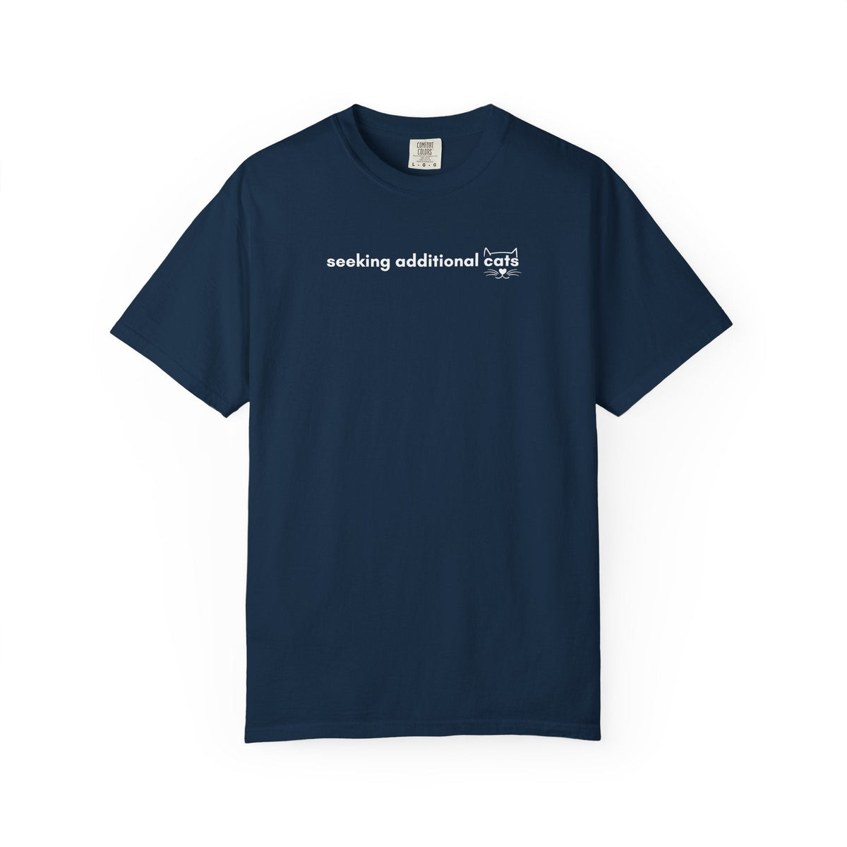 Seeking Additional Cats T-Shirt | Cat Lover Minimal Tee - Clothing, Unisex, T-Shirts - EpiAl's Shop