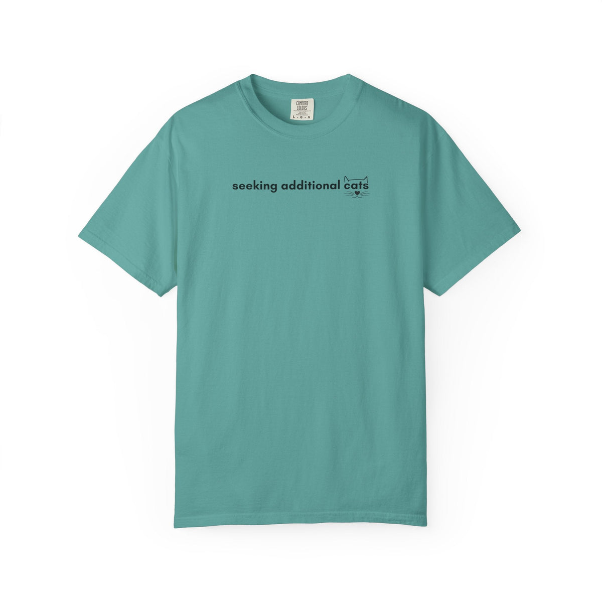 Seeking Additional Cats T-Shirt | Cat Lover Minimal Tee - Clothing, Unisex, T-Shirts - EpiAl's Shop