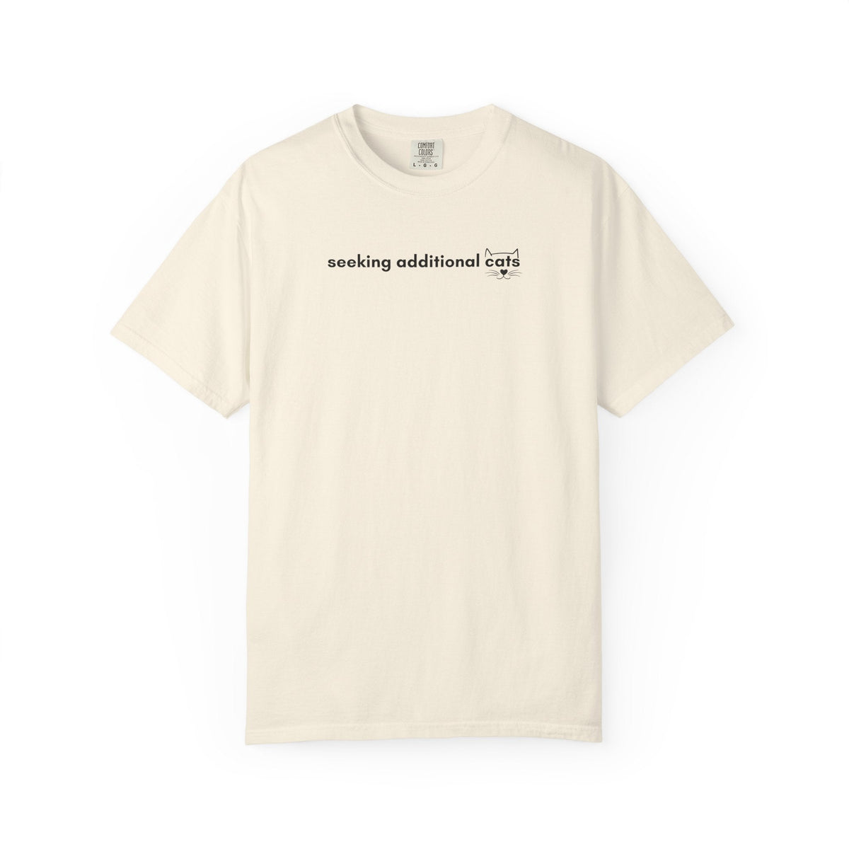 Seeking Additional Cats T-Shirt | Cat Lover Minimal Tee - Clothing, Unisex, T-Shirts - EpiAl's Shop
