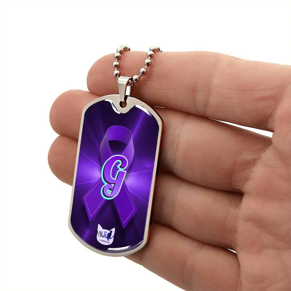 Seize the Day Initial Necklace G - Jewelry - Epileptic Al’s Shop