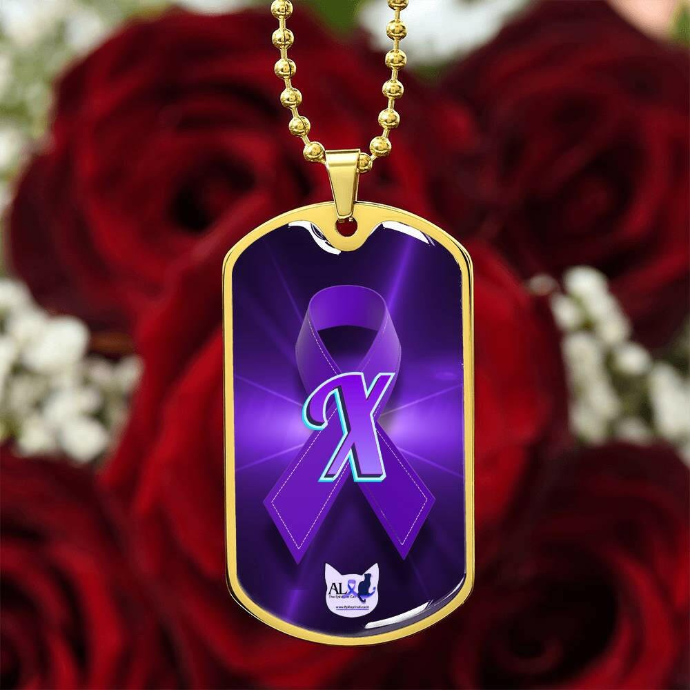 Seize the Day Initial Necklace X - Jewelry - Epileptic Al’s Shop