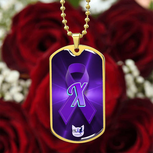 Seize the Day Initial Necklace X - Jewelry - Epileptic Al’s Shop