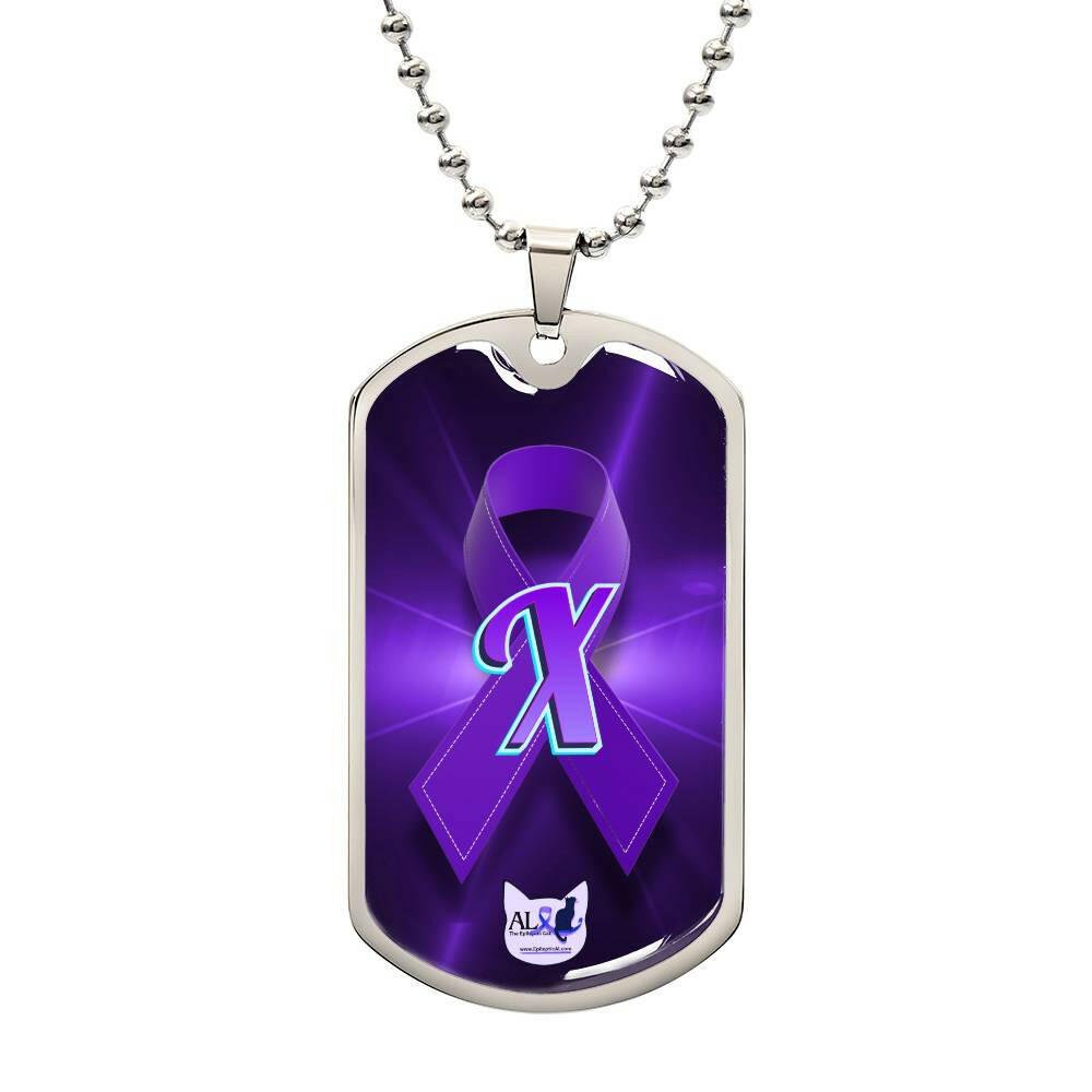 Seize the Day Initial Necklace X - Jewelry - Epileptic Al’s Shop