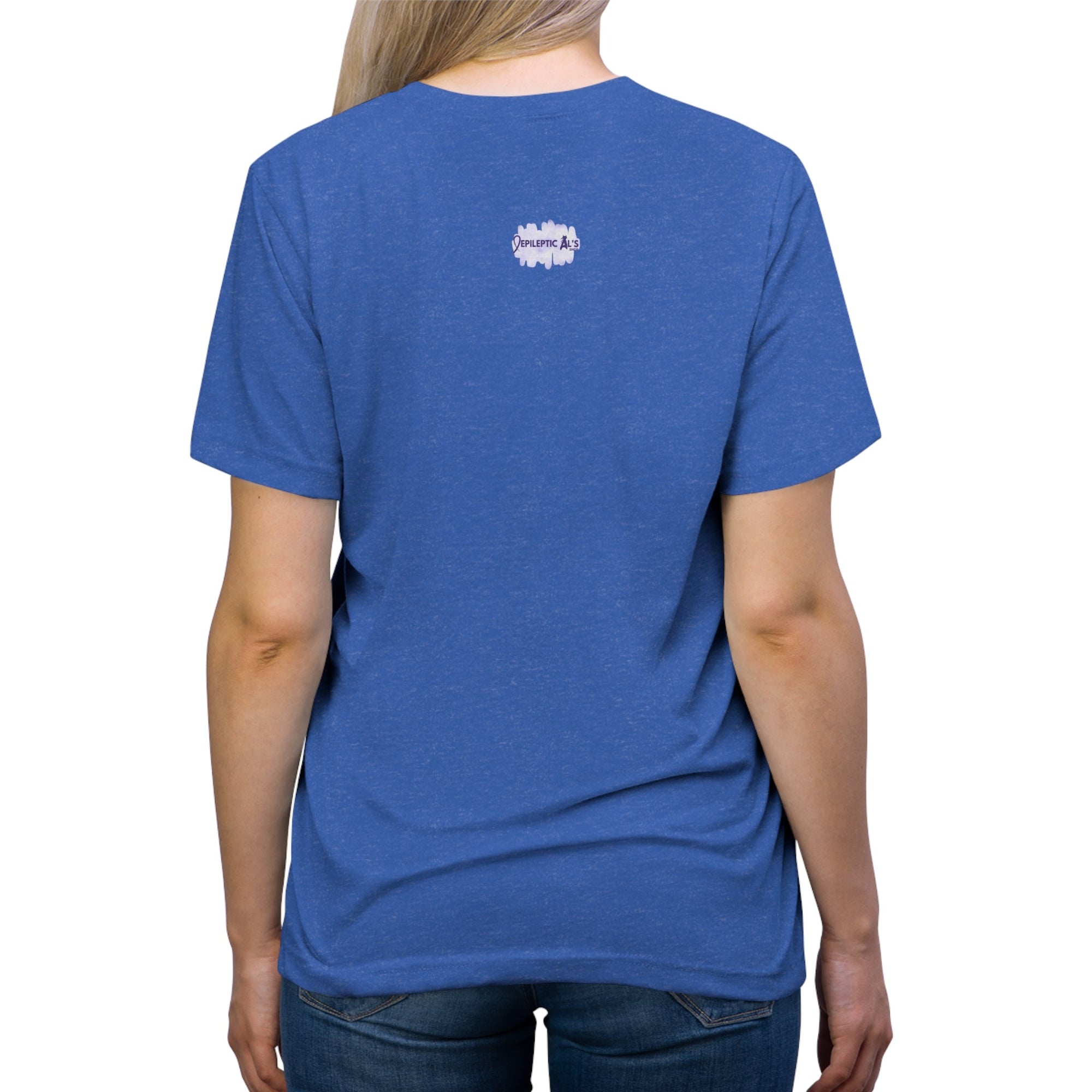 Seize the Day Purple Ribbon Unisex Triblend Tee - T - Shirt - Epileptic Al’s Shop