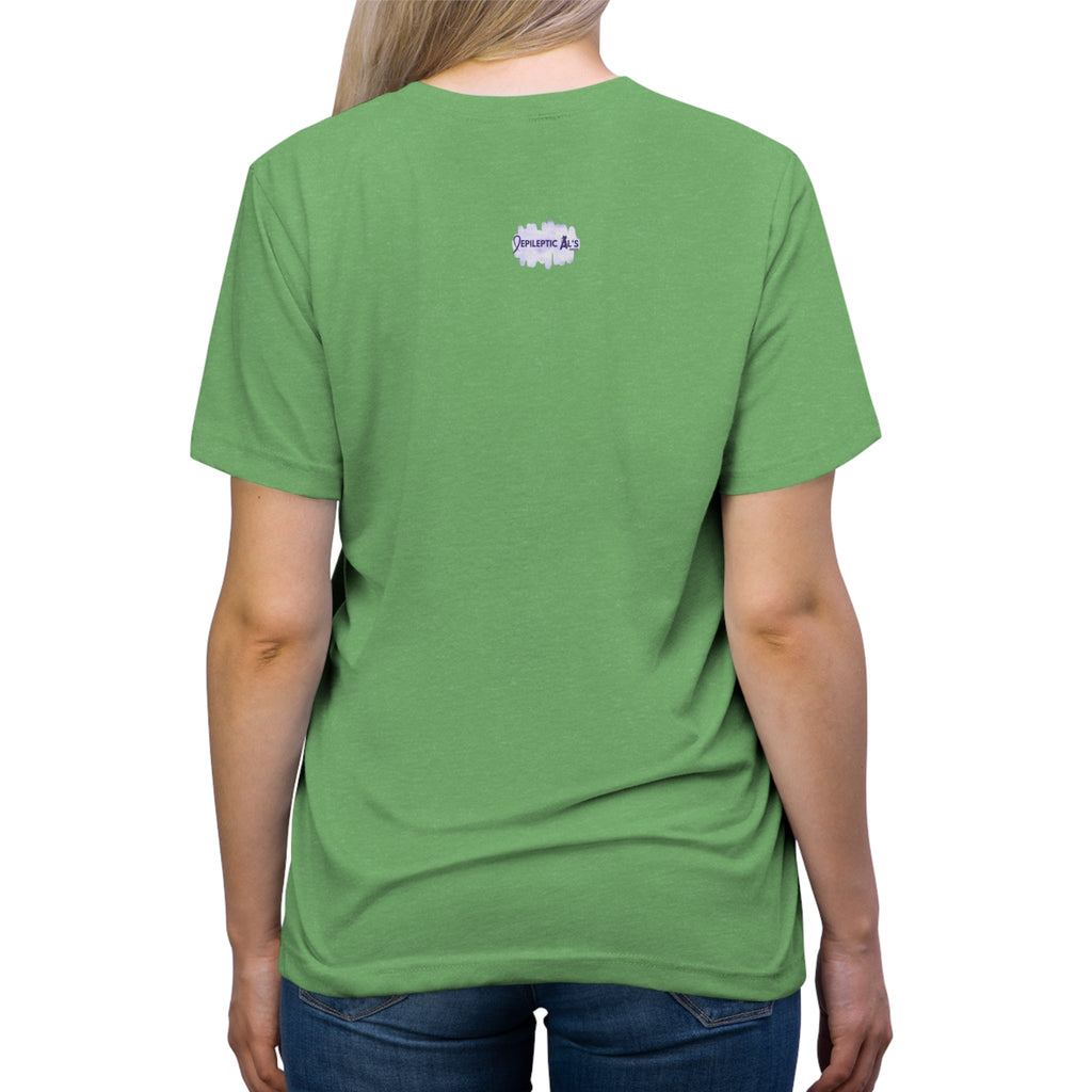 Seize the Day Purple Ribbon Unisex Triblend Tee - T - Shirt - Epileptic Al’s Shop