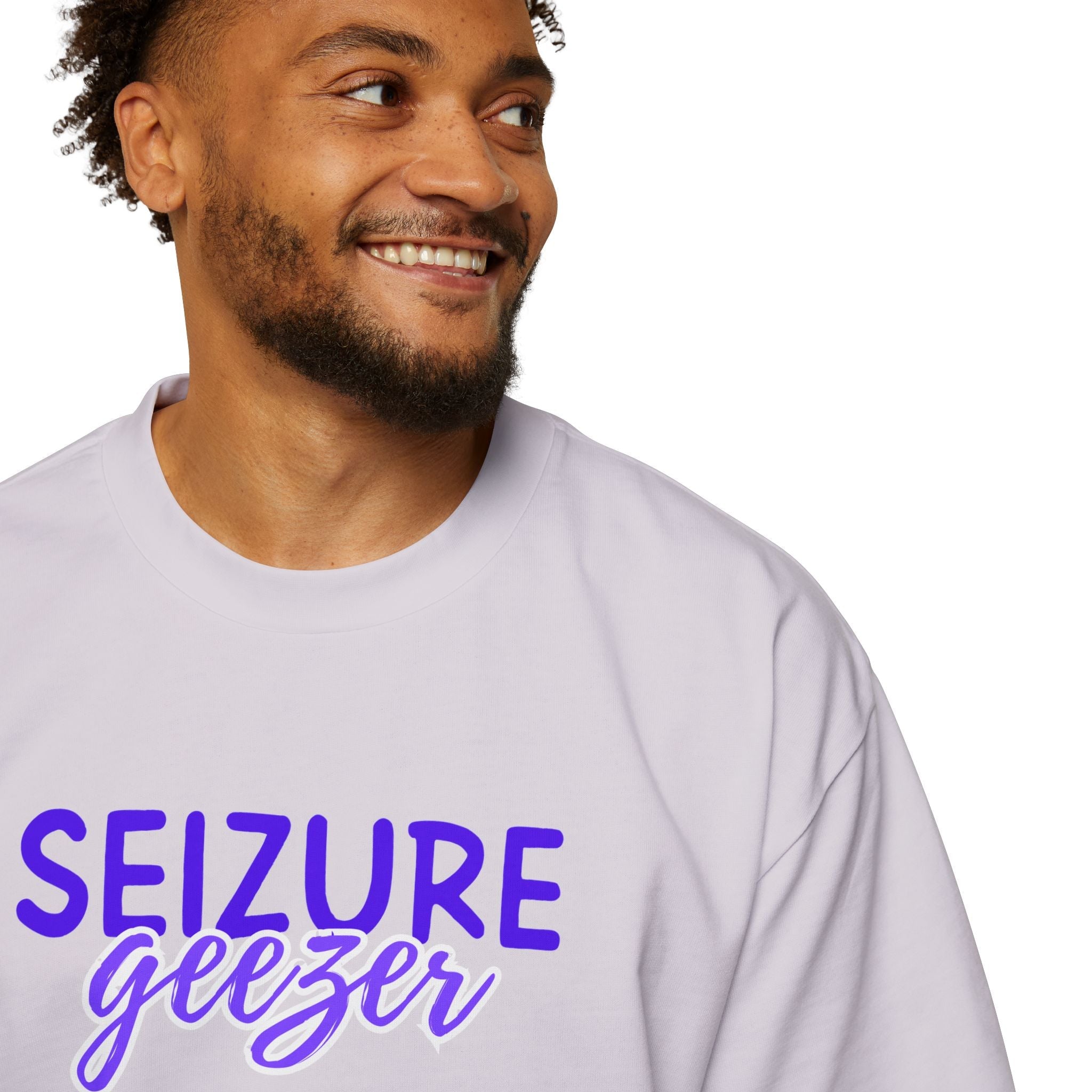 Seizure Awareness Oversized Tee for Seizure Geezers - Clothing, T-shirts - EpiAl's Shop