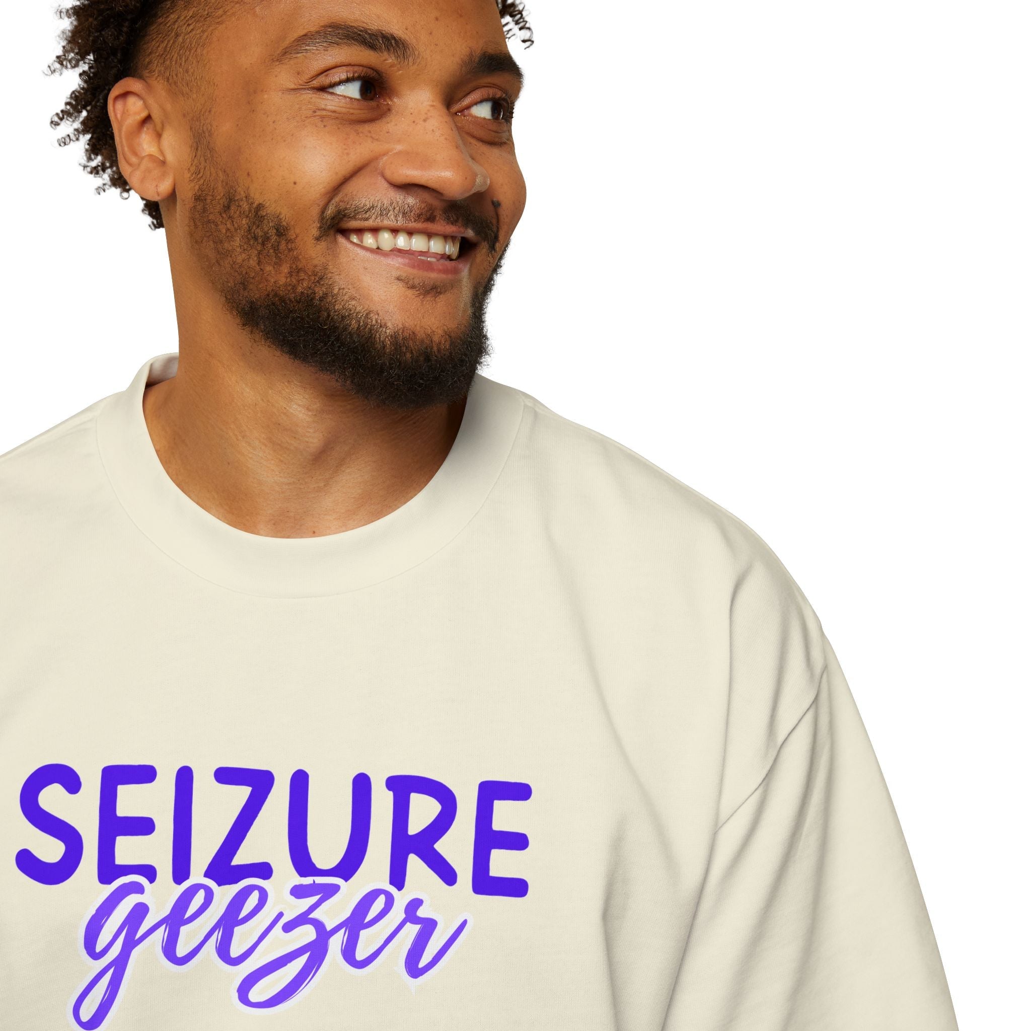 Seizure Awareness Oversized Tee for Seizure Geezers - Clothing, T-shirts - EpiAl's Shop