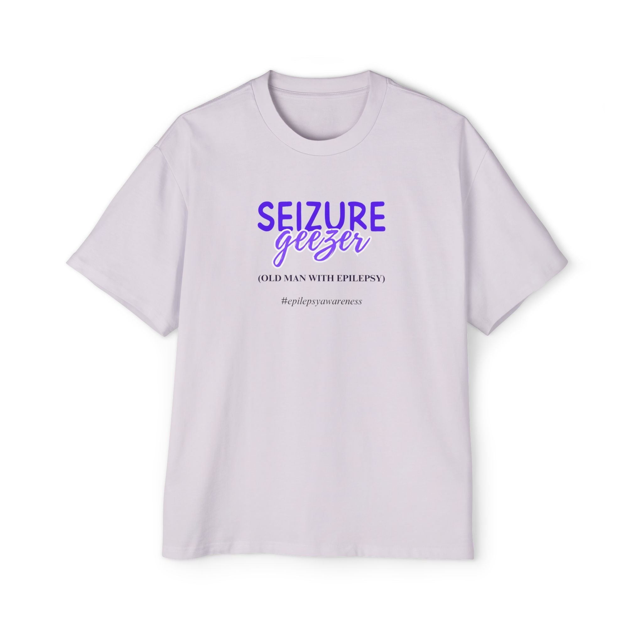 Seizure Awareness Oversized Tee for Seizure Geezers - Clothing, T-shirts - EpiAl's Shop