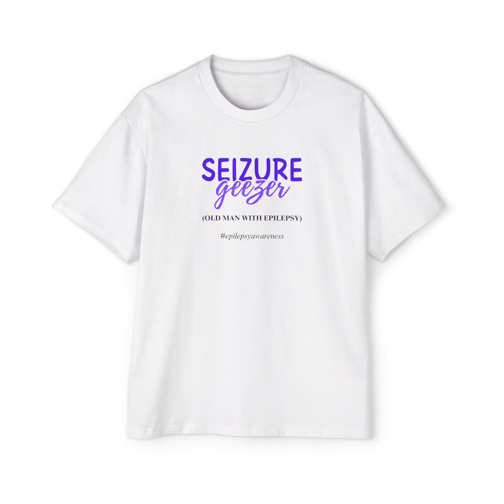 Seizure Awareness Oversized Tee for Seizure Geezers - Clothing, T-shirts - EpiAl's Shop