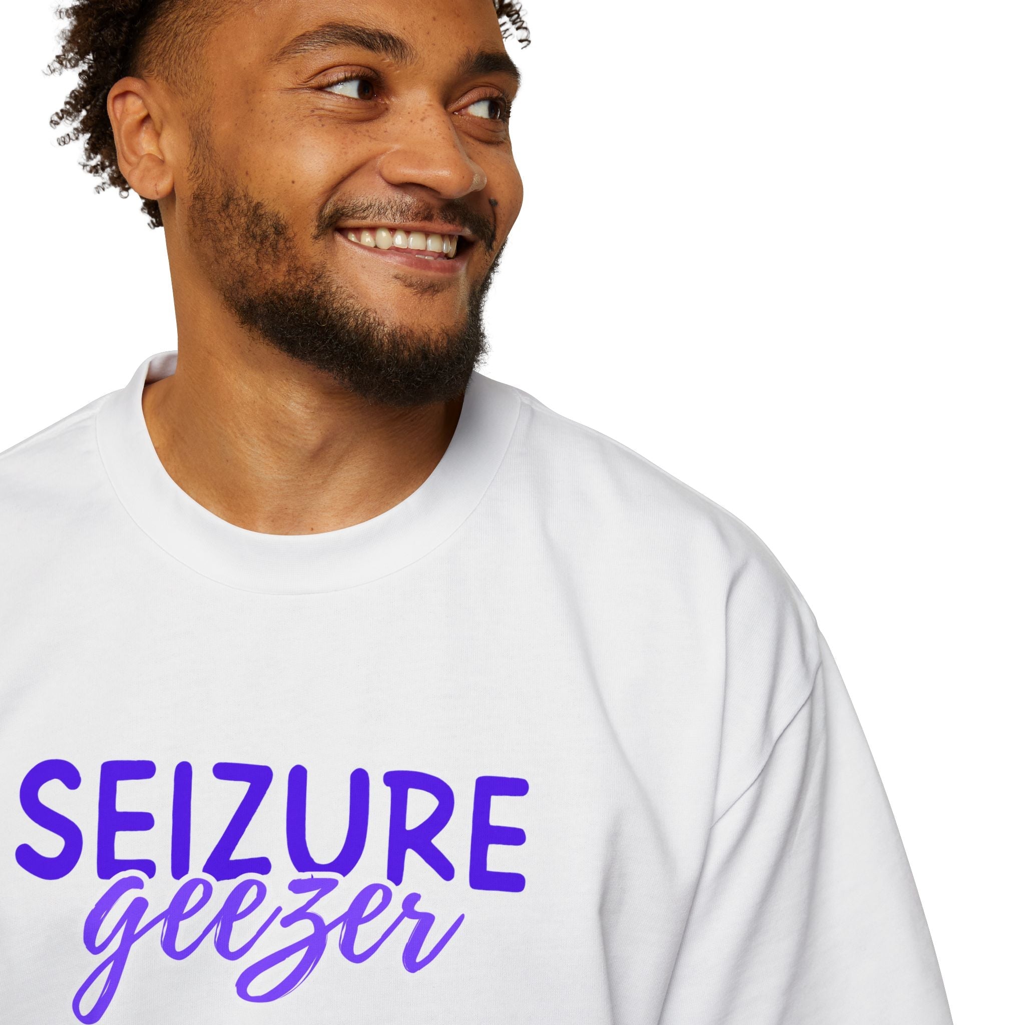 Seizure Awareness Oversized Tee for Seizure Geezers - Clothing, T-shirts - EpiAl's Shop