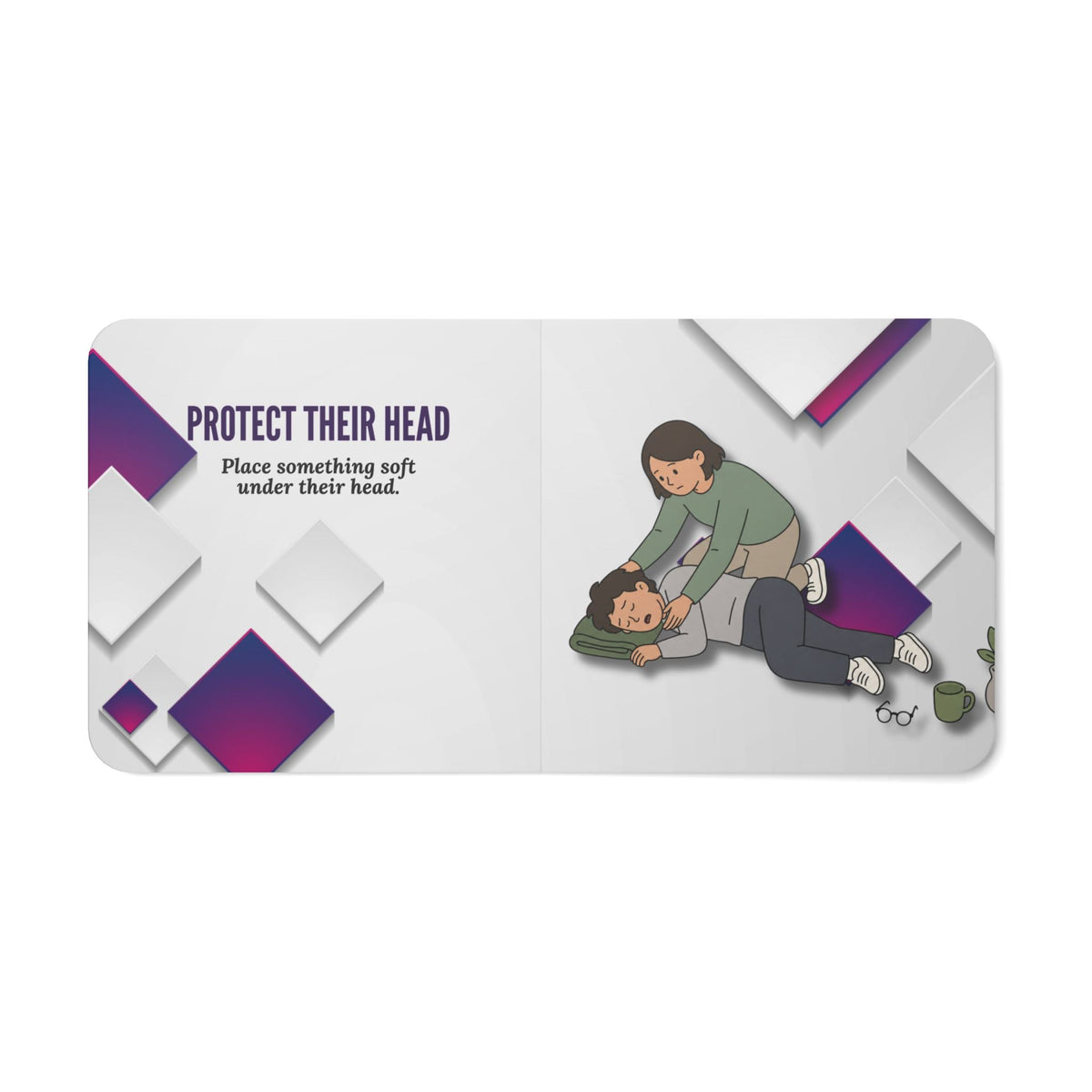 Seizure First Aid Board Book for All Ages | Simple Safety Guide - Books, Board - EpiAl's Shop