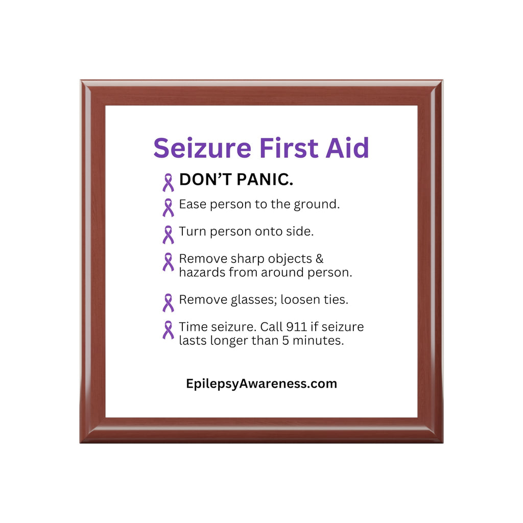 Seizure First Aid Jewelry Box - Home Decor - Epileptic Al’s Shop