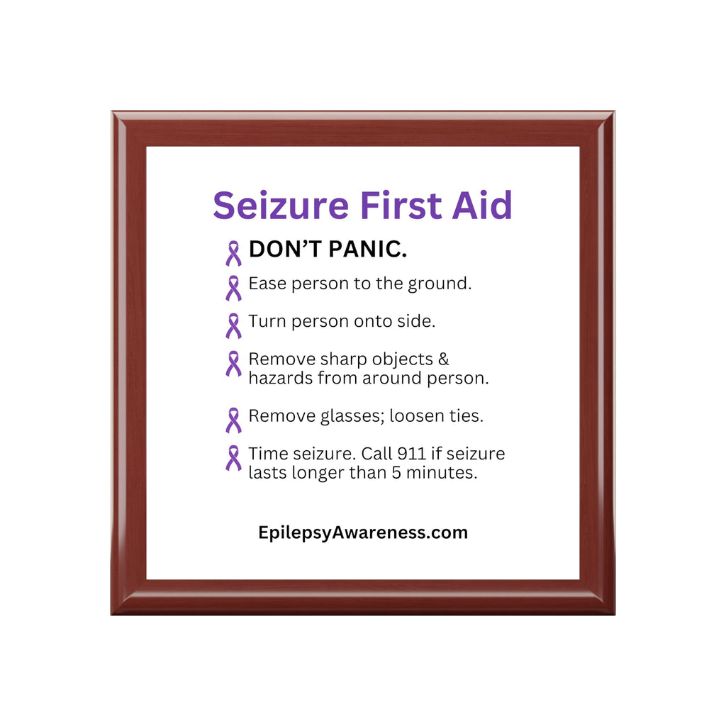 Seizure First Aid Jewelry Box - Home Decor - Epileptic Al’s Shop