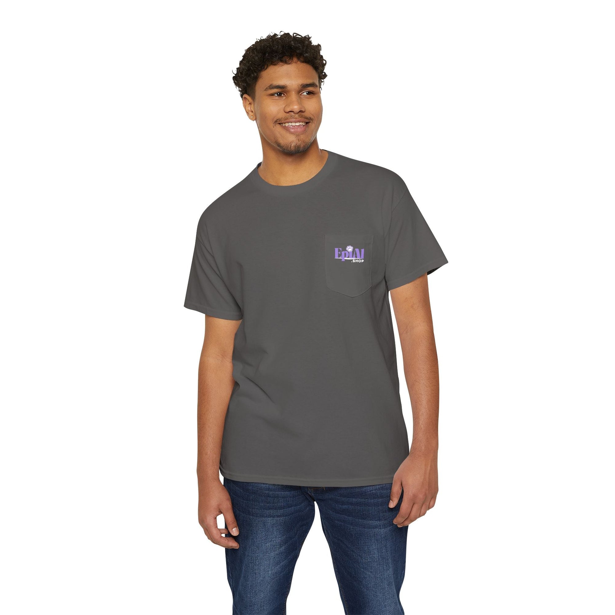 Seizure First Aid Unisex Heavy Cotton Pocket Tee - T - Shirt - Epileptic Al’s Shop