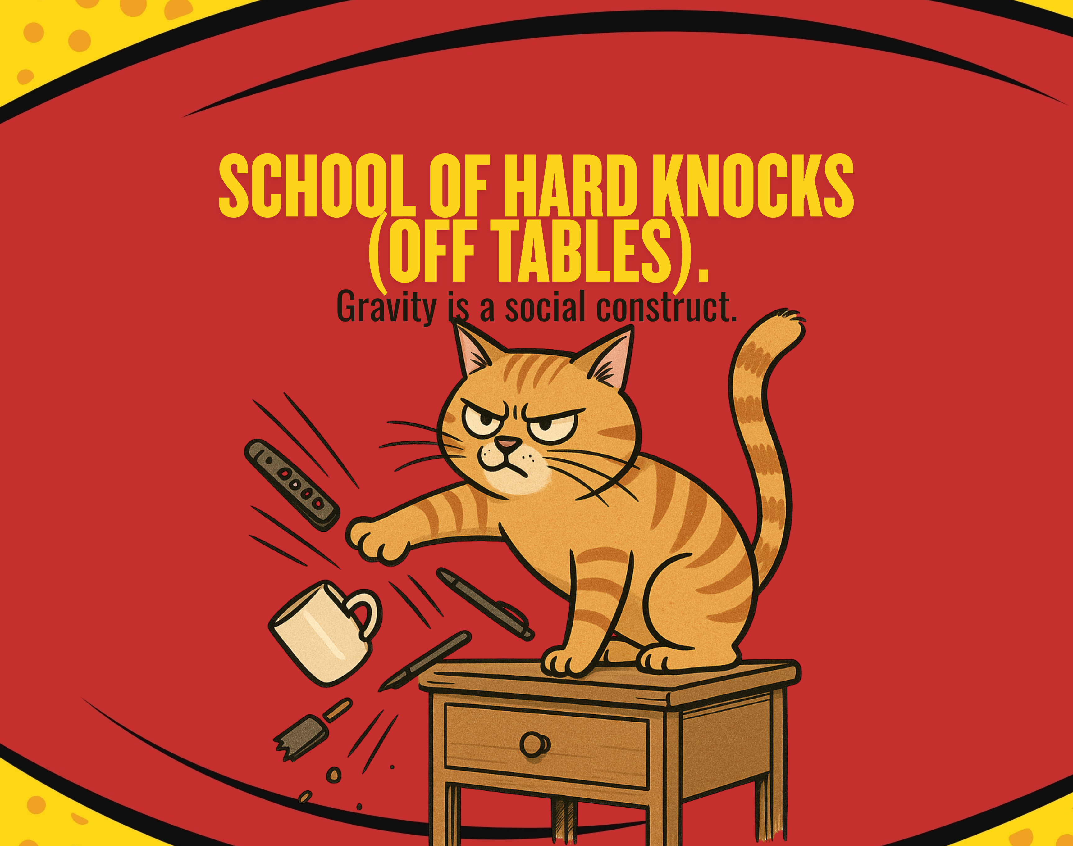 Catsplaining the Year – 2026 Funny Cat Calendar | EpilepticAL