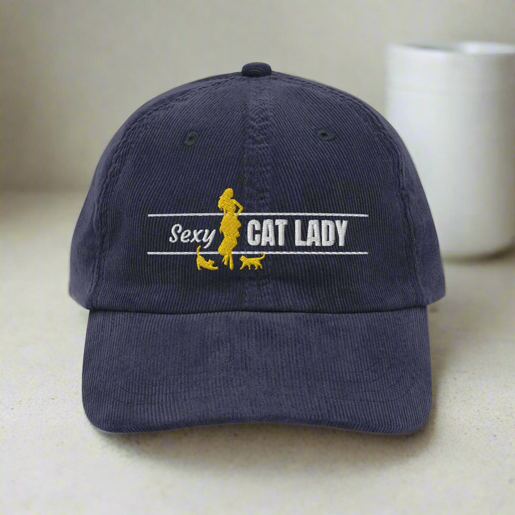 Sexy Cat Lady Corduroy Cat - Hats - EpiAl's Shop
