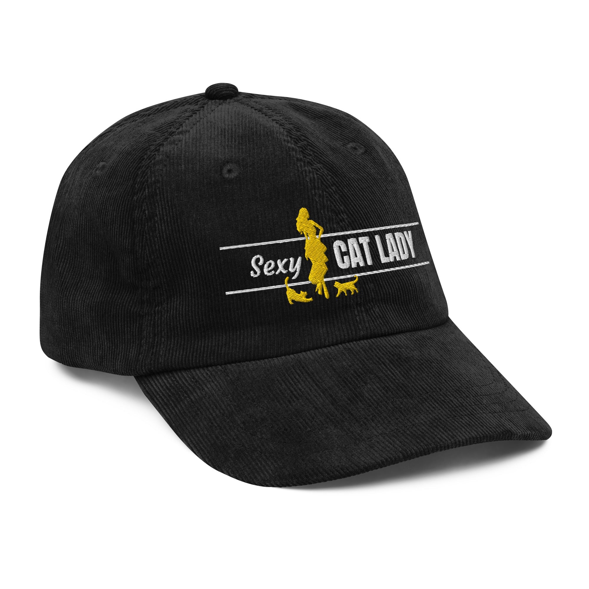 Sexy Cat Lady Corduroy Cat - Hats - EpiAl's Shop