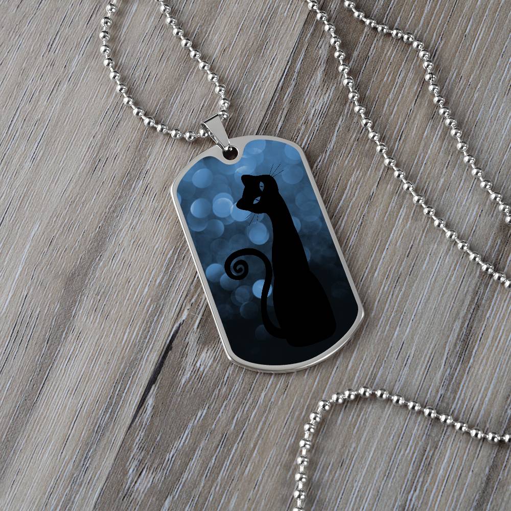 Shadow Kitty Necklace - Jewelry - Epileptic Al’s Shop