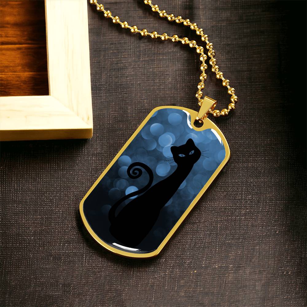 Shadow Kitty Necklace - Jewelry - Epileptic Al’s Shop