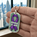 Shake It Off Dog Tag Necklace - Jewelry, Necklaces - EpiAl's Shop