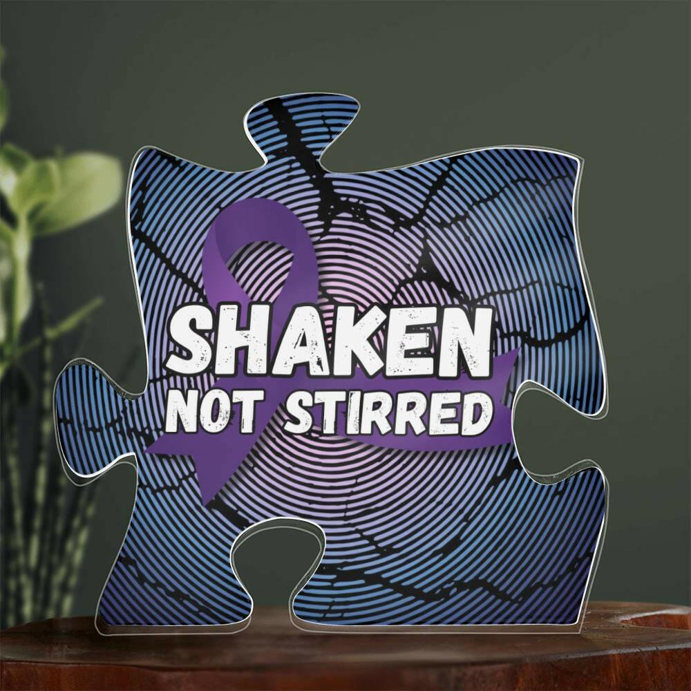Shaken Not Stirred Plaque - Jewelry - Epileptic Al’s Shop