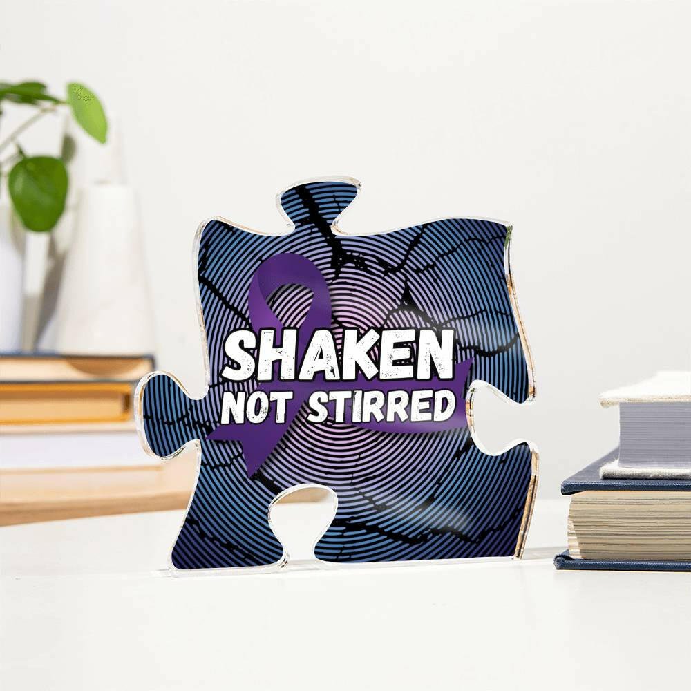 Shaken Not Stirred Plaque - Jewelry - Epileptic Al’s Shop