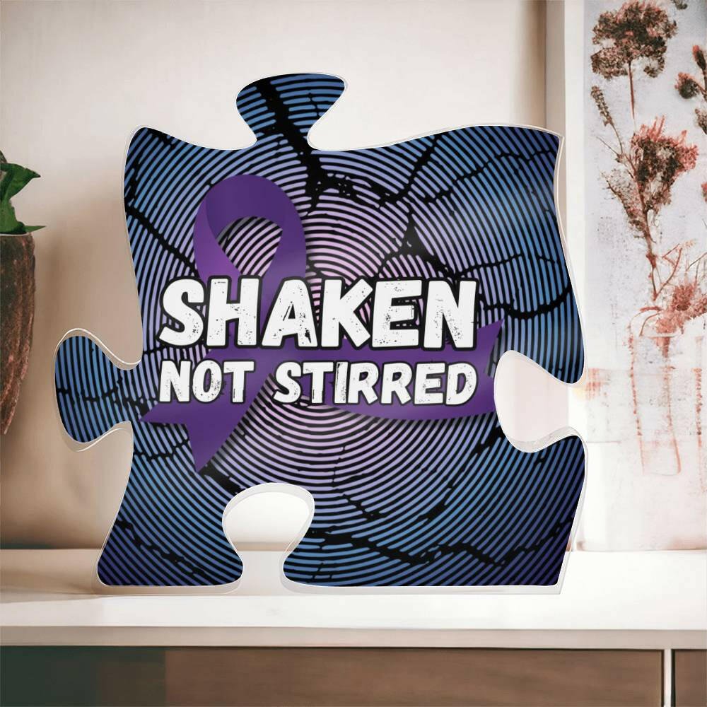 Shaken Not Stirred Plaque - Jewelry - Epileptic Al’s Shop