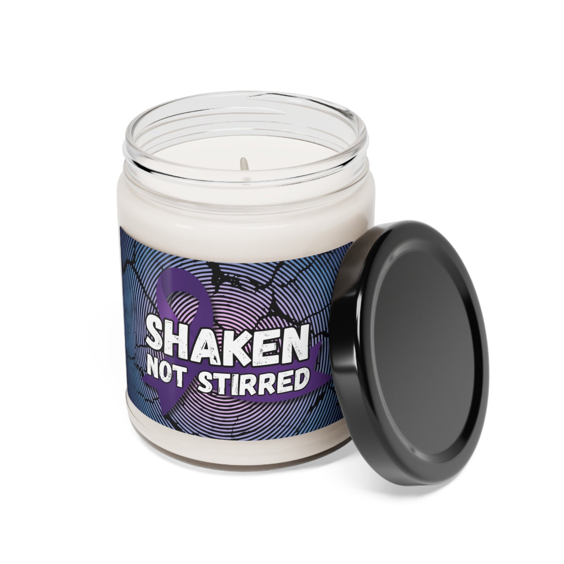 Shaken Not Stirred.Scented Soy Candle, 9oz - Home Decor - Epileptic Al’s Shop