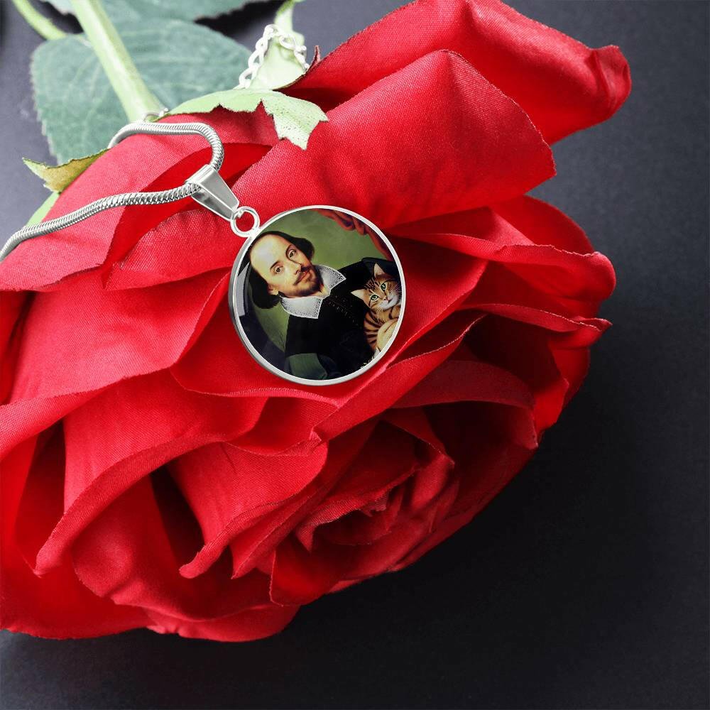 Shakespeare Cat Necklace - Jewelry - Epileptic Al’s Shop