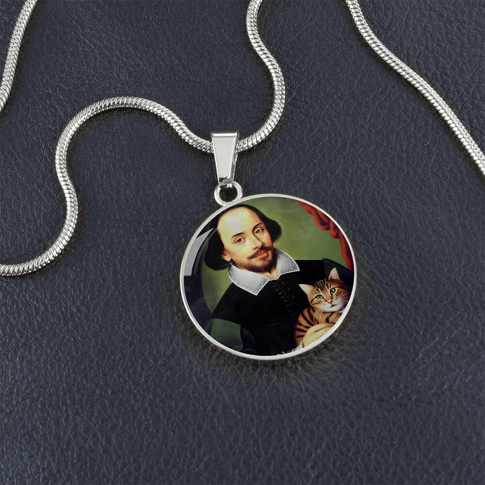Shakespeare Cat Necklace - Jewelry - Epileptic Al’s Shop