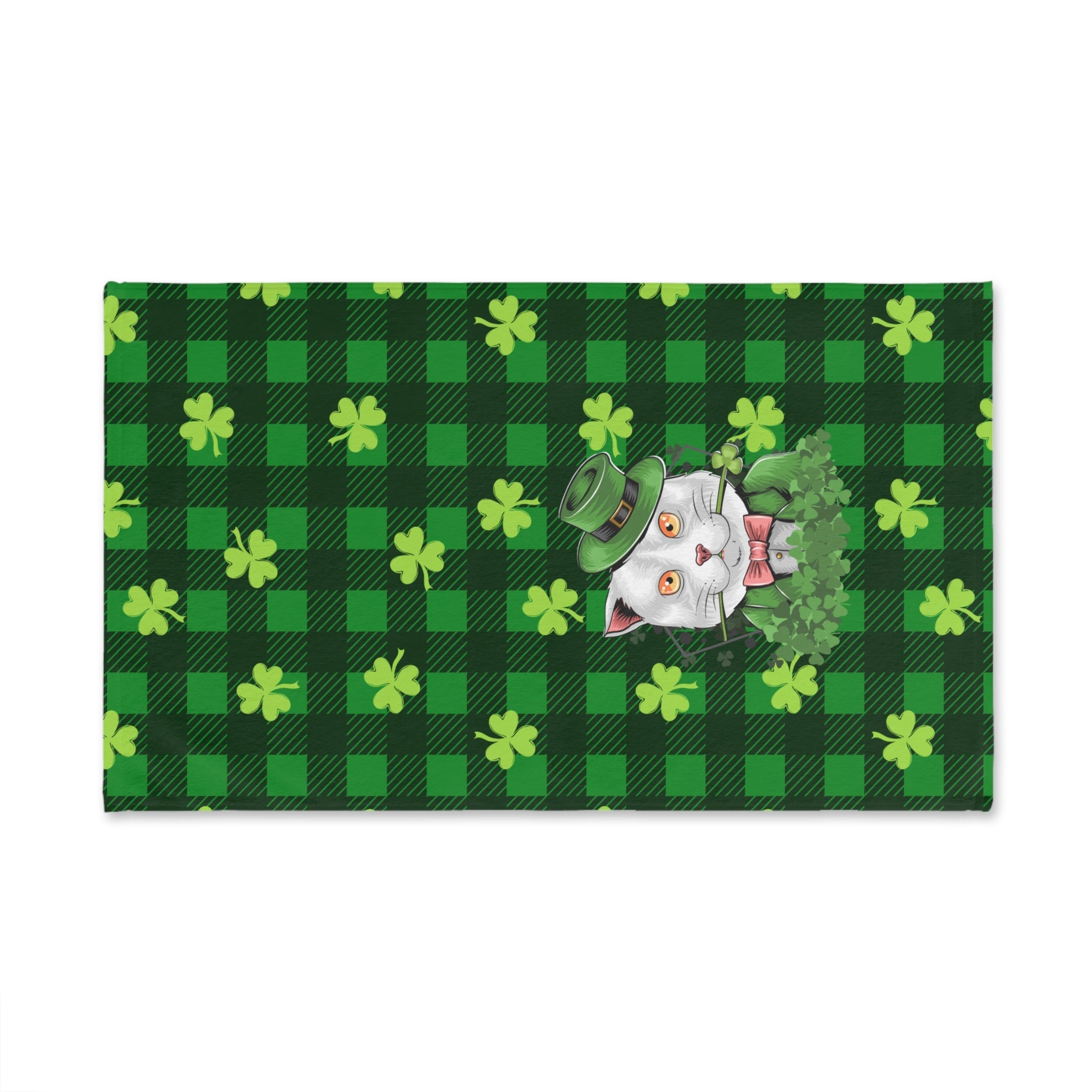 Shamrock Cat Hand Towel - EpiAl's Shop