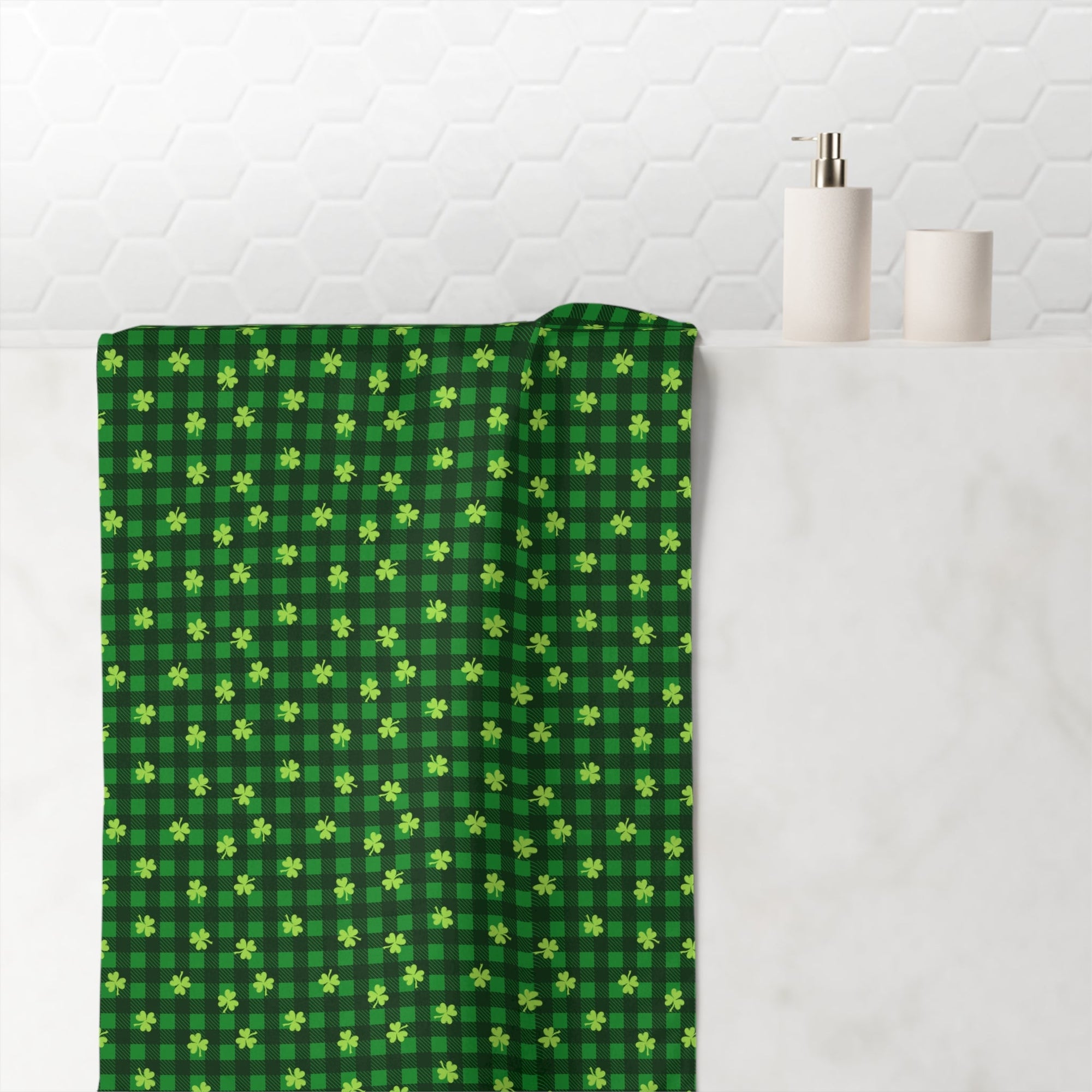 Shamrock Paws Mink - Cotton Towel - Home Decor - Epileptic Al’s Shop