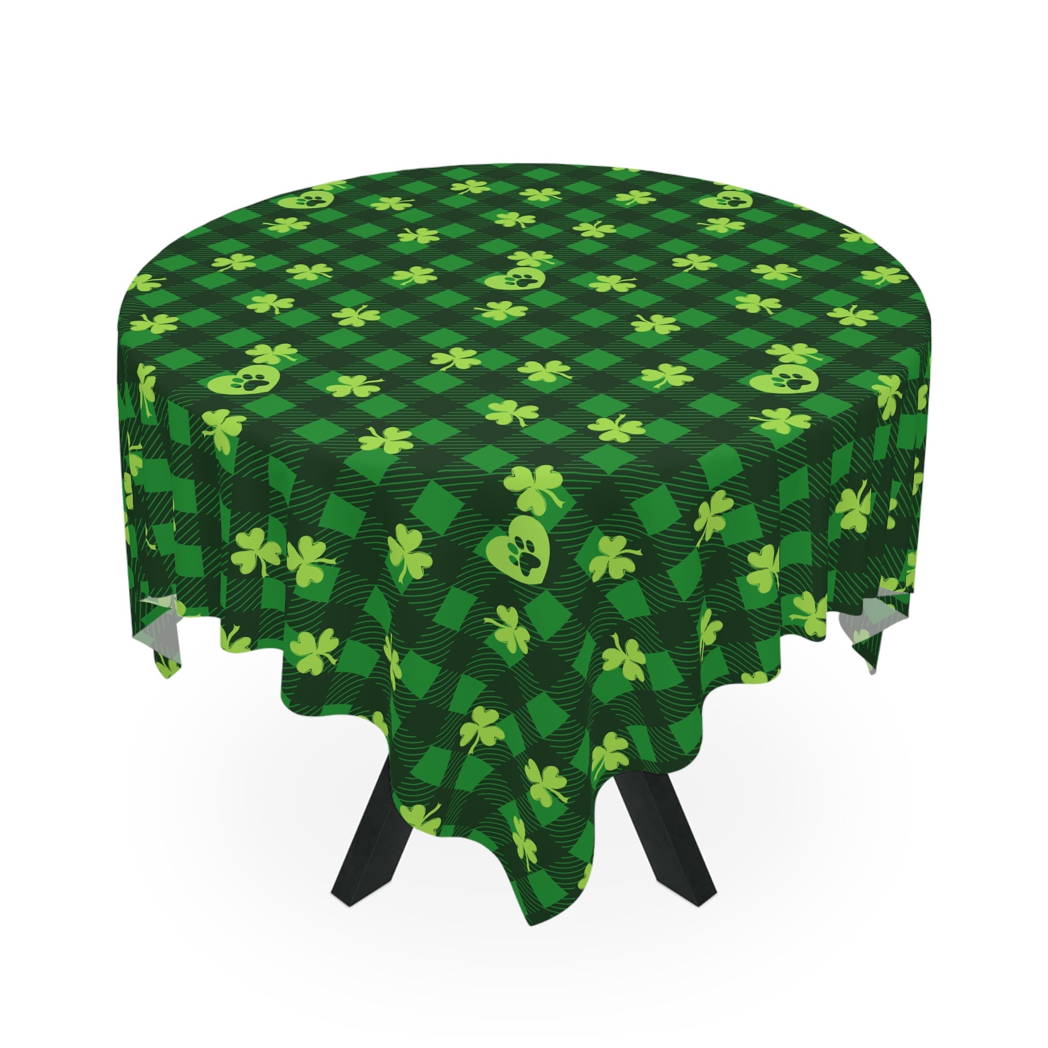 Shamrock Paws Tablecloth - EpiAl's Shop