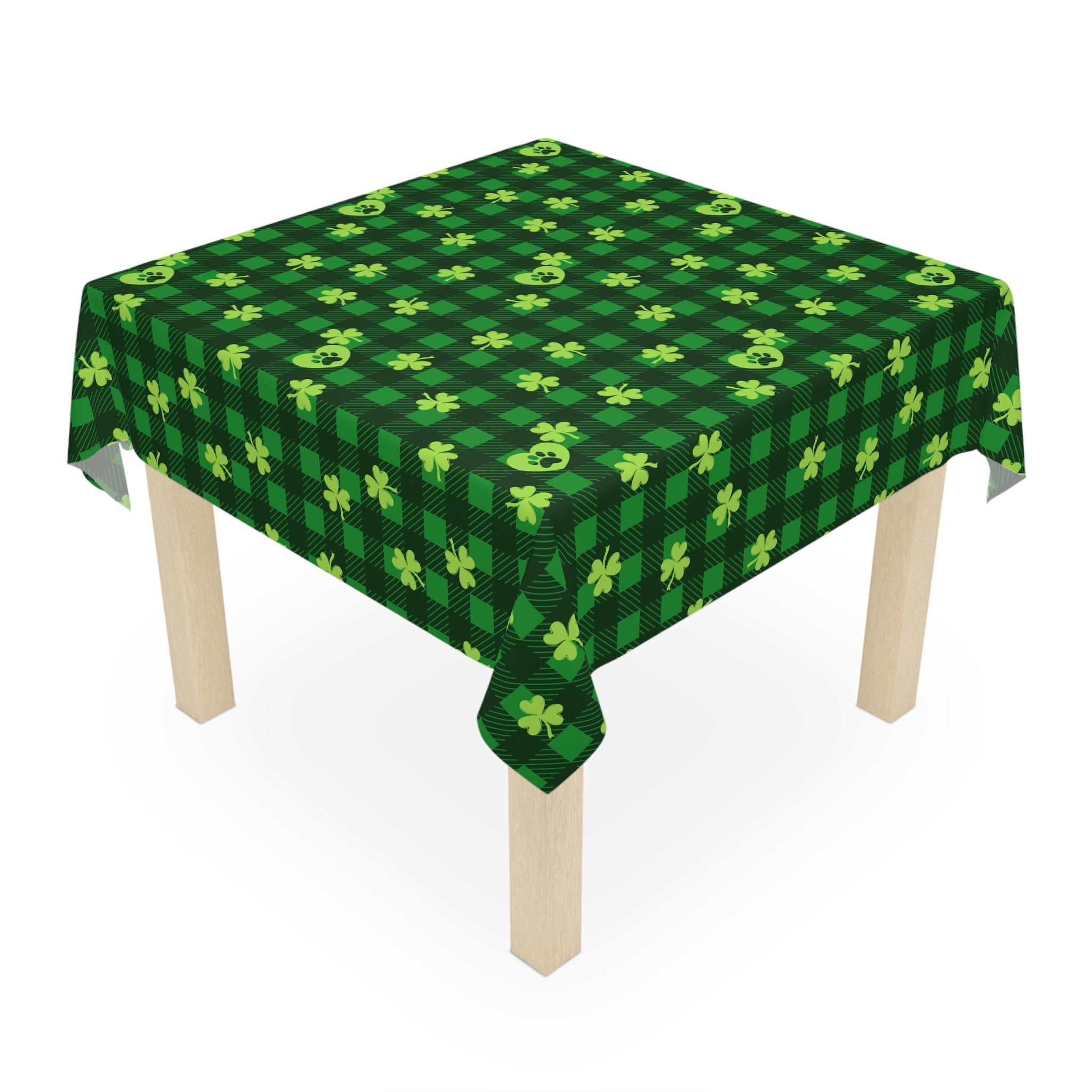 Shamrock Paws Tablecloth - EpiAl's Shop