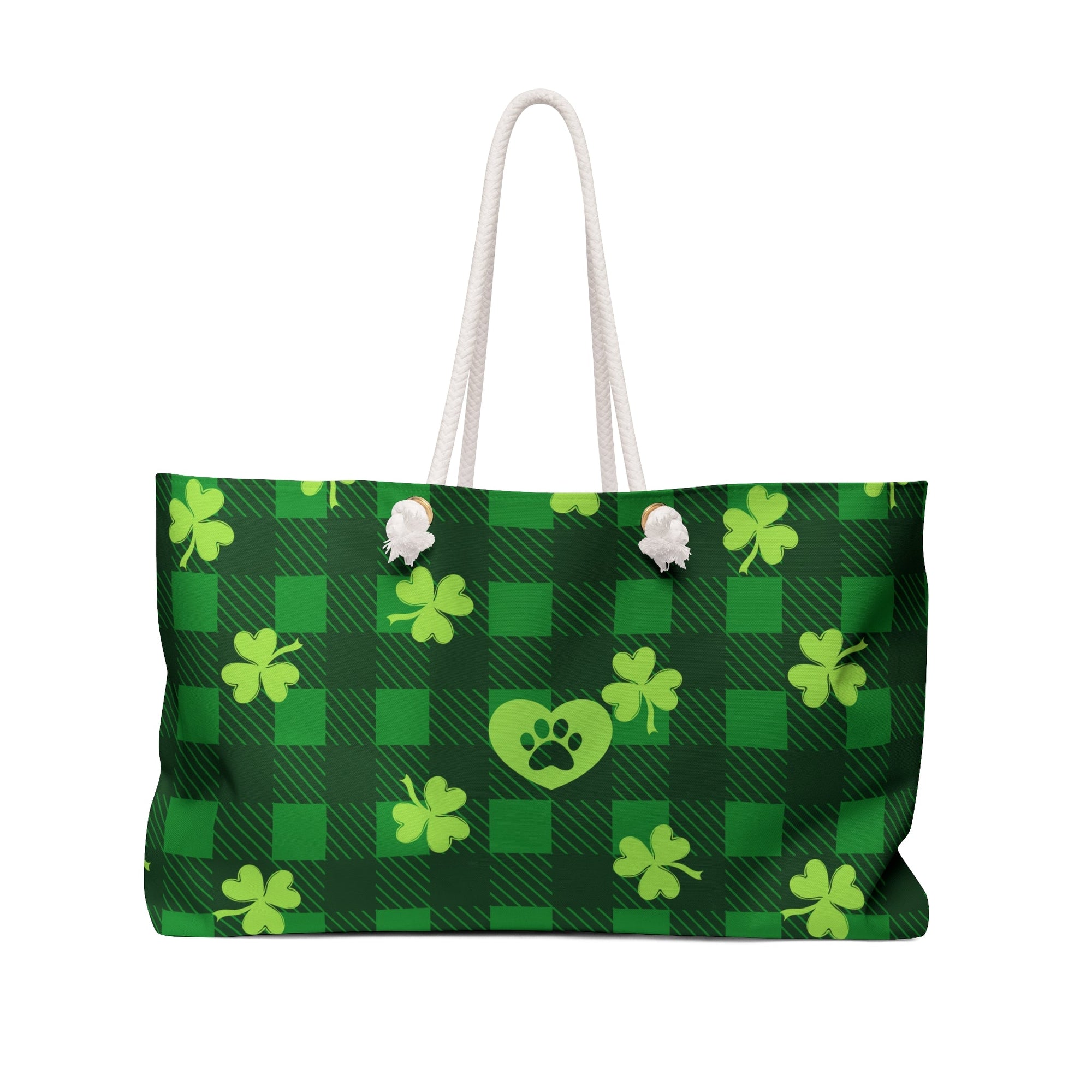 Shamrock Weekender Bag - Bags - Epileptic Al’s Shop
