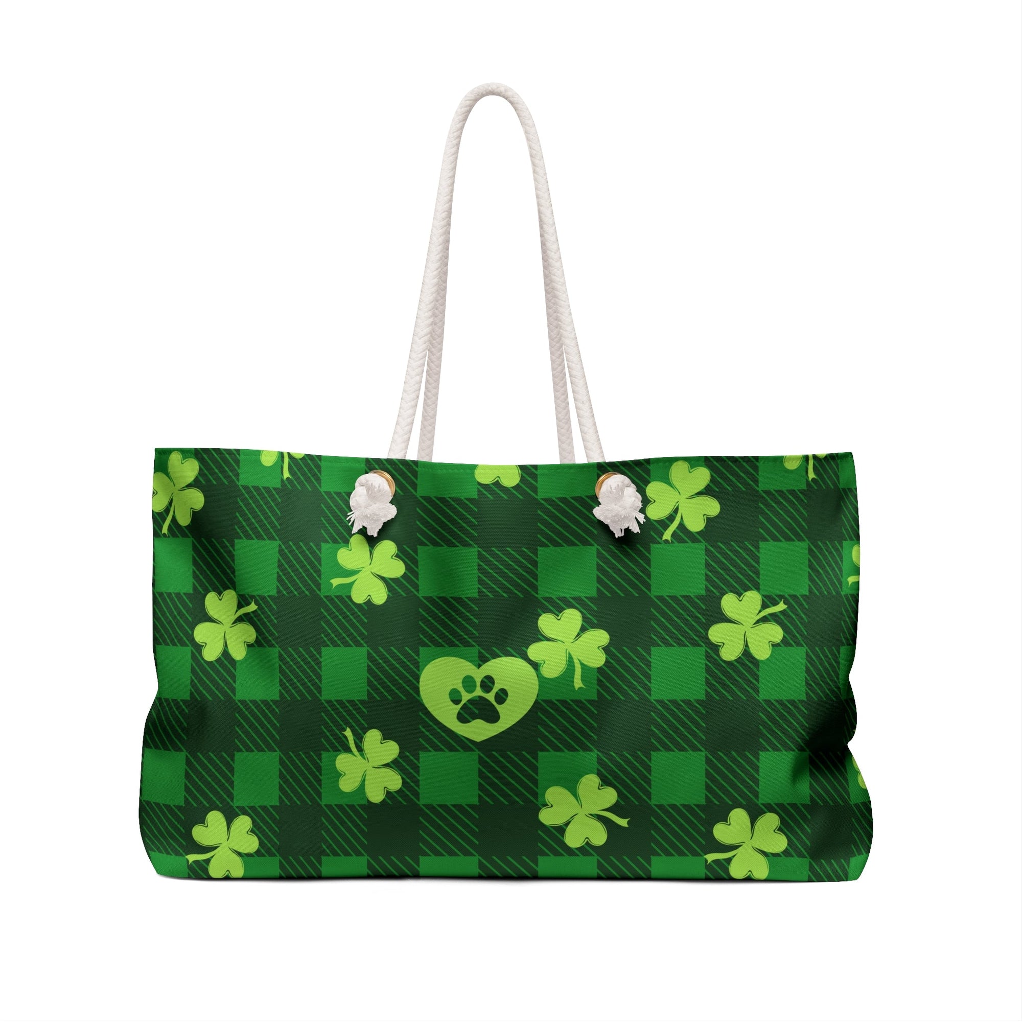 Shamrock Weekender Bag - Bags - Epileptic Al’s Shop
