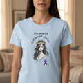 She Wears a Crown of Static – Women’s Epilepsy Awareness T-Shirt - Clothing, Women, T-Shirts - EpiAl's Shop