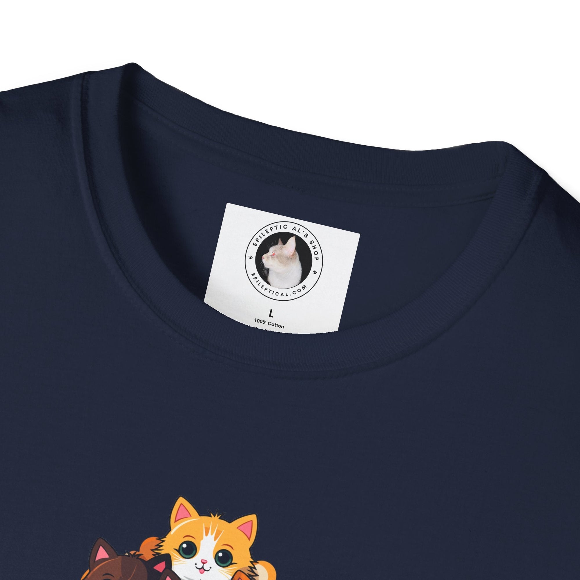 Show Me Your Kitties Softstyle T - Shirt - T - Shirt - Epileptic Al’s Shop
