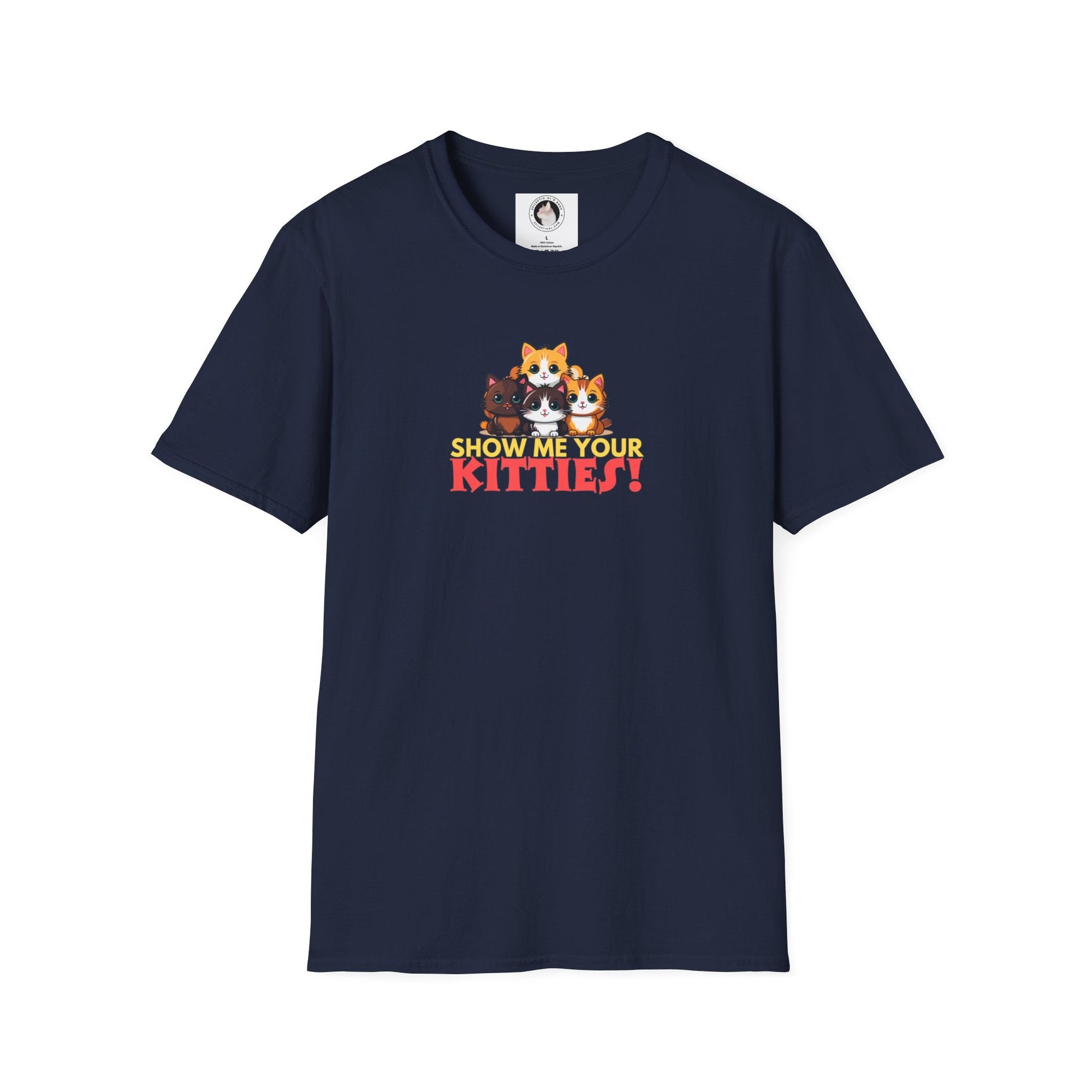 Show Me Your Kitties Softstyle T - Shirt - T - Shirt - Epileptic Al’s Shop