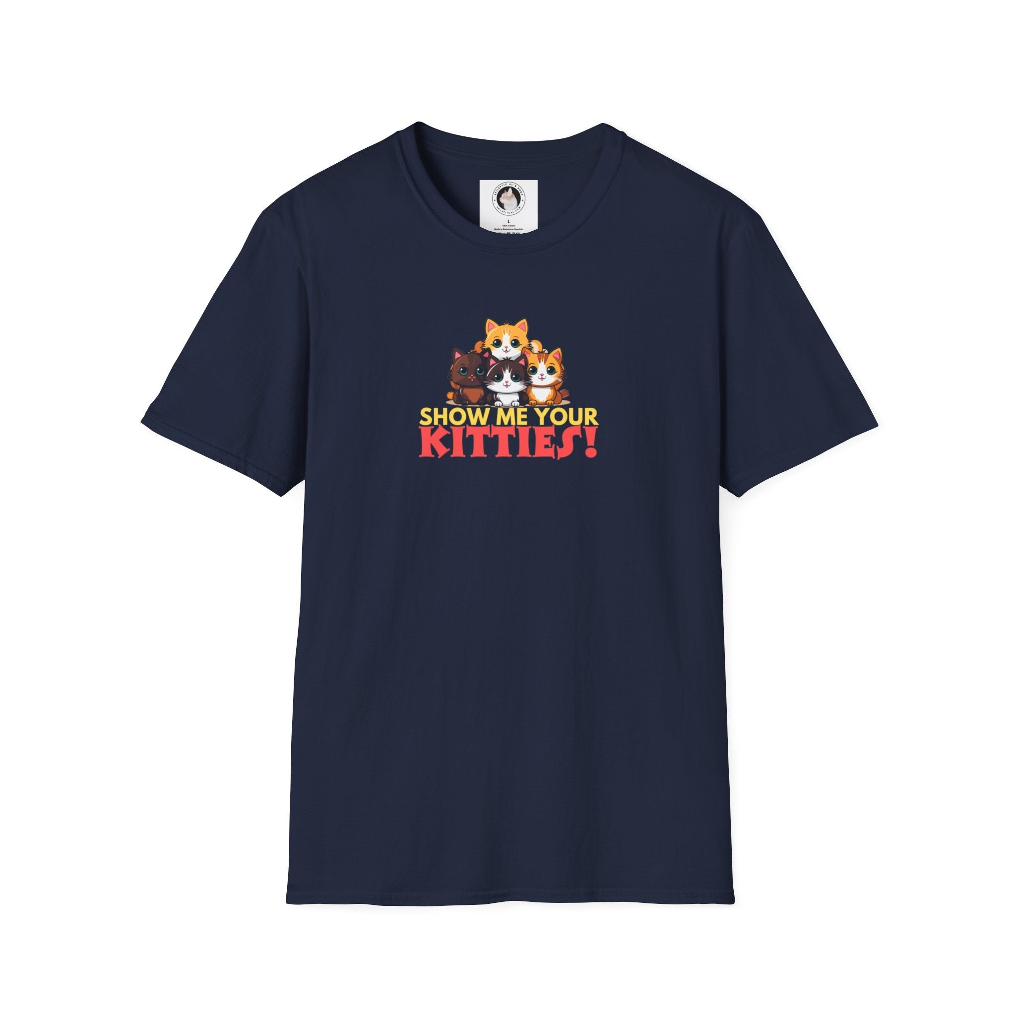 Show Me Your Kitties Softstyle T - Shirt - T - Shirt - Epileptic Al’s Shop